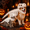 DinoBones™ – Disfraz Esqueleto de Dinosaurio para Perro
