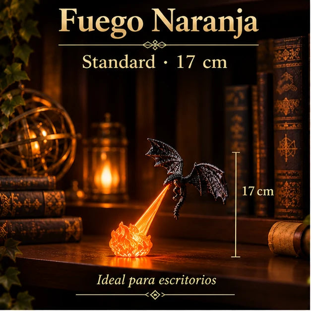 DragonFlame™ – Lámpara Dragón 3D