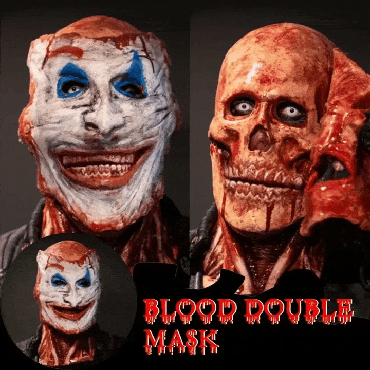 Máscara Face Off™ – Doble Máscara de Terror